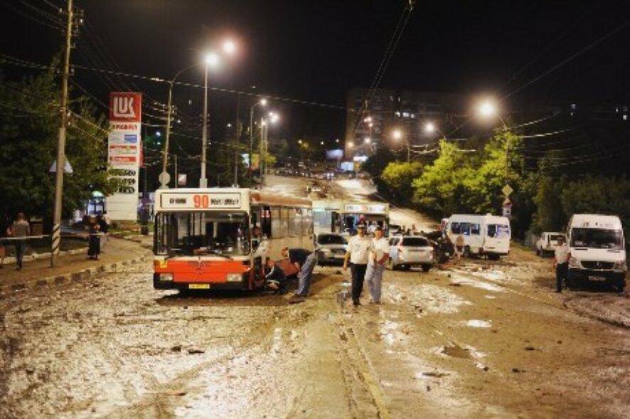 В Саратове произошло массовое ДТП (фото)