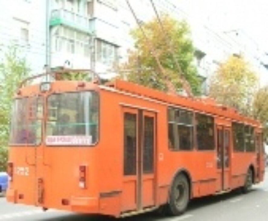Сегодня вечером в Саратове временно закрывается движение троллейбусов по маршруту № 2А