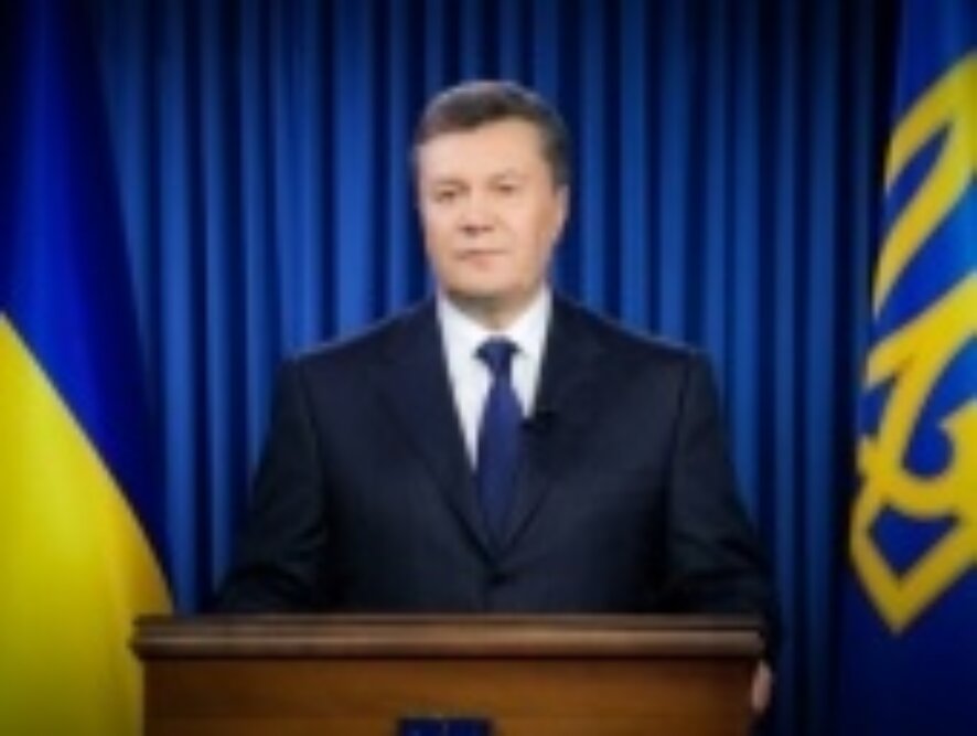 Янукович обратился к народу Украины