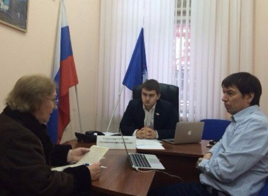 Сегодня члены «Ассоциация юристов России» провели прием граждан