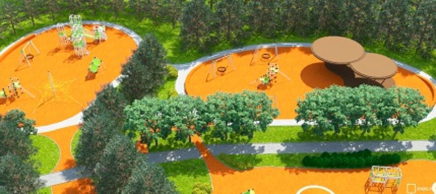 В парке 50-летия Октября появится спортивный кластер под открытым небом