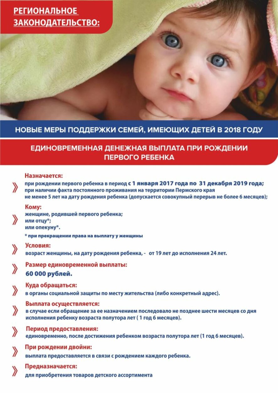 Более 600 млн рублей дополнительно направят на стимулирование рождаемости в Пермском крае