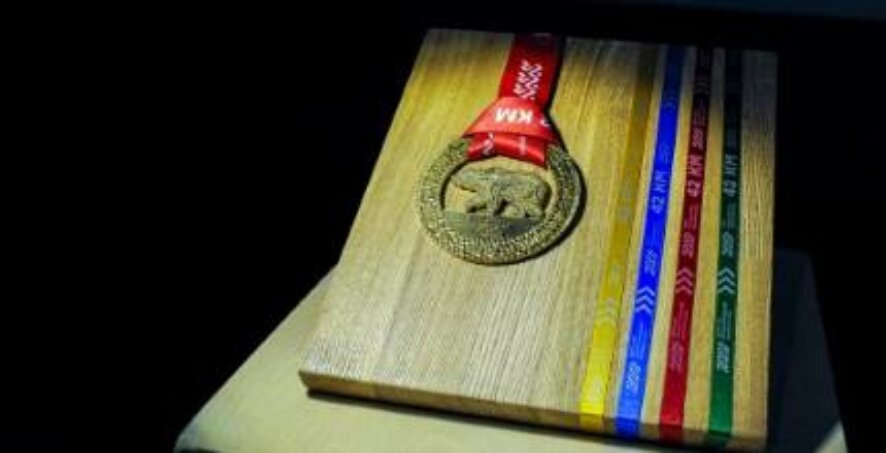 Презентована медаль второго Пермского международного марафона