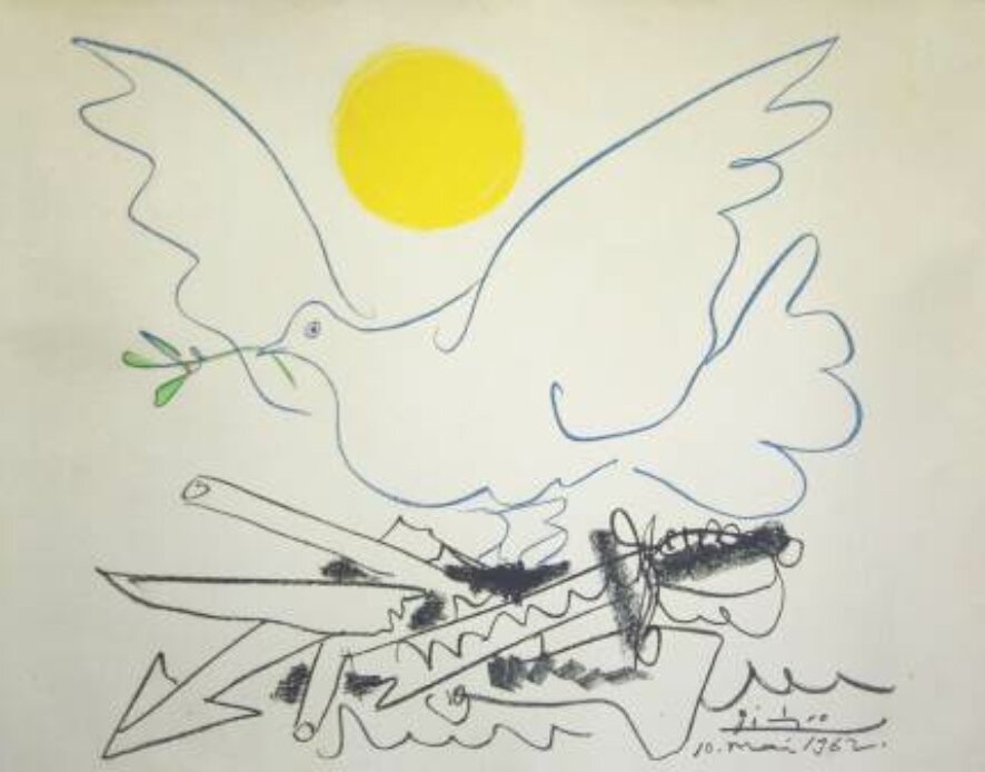«Ночью в музее» устюжане увидят подлинный рисунок Пикассо «Голубь мира»