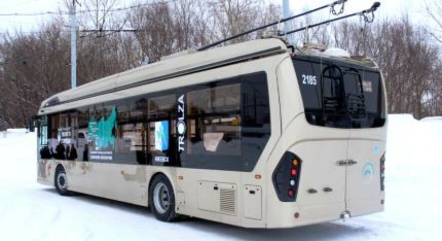 Троллейбус с автономным ходом начал тестовую работу в Ижевске