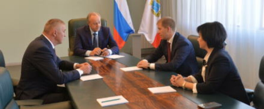 Губернатор Валерий Радаев встретился с новым председателем Избирательной комиссии Саратовской области Ириной Романовой