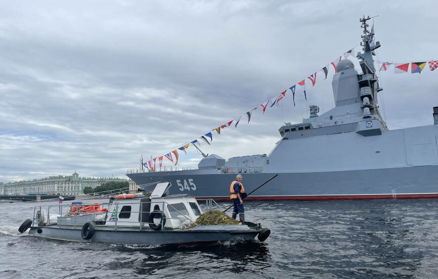 Акватории Петербурга готовы к Дню Военно-Морского Флота