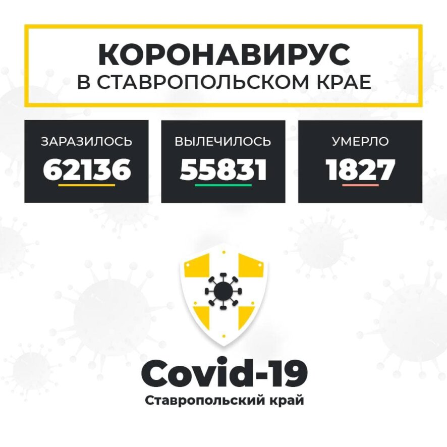 На Ставрополье за сутки ковид подтвержден еще у 286 человек