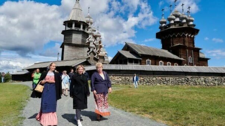 Церковь Преображения Господня на острове Кижи открылась после реставрации