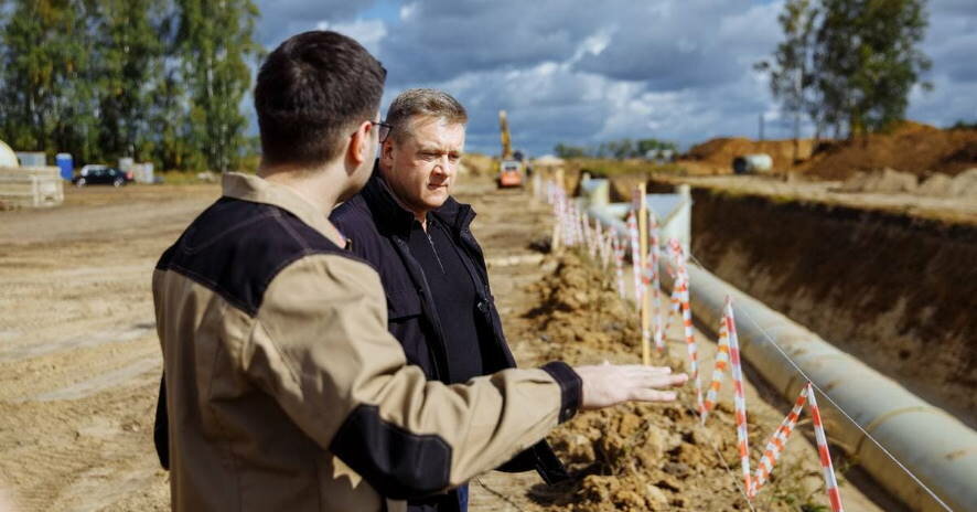 Николай Любимов оценил строительство самой крупной инвестиционной площадки региона – индустриального парка «Рязанский»