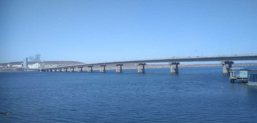 Ремонт на мосту «Саратов — Энгельс» выполнен почти на 70%