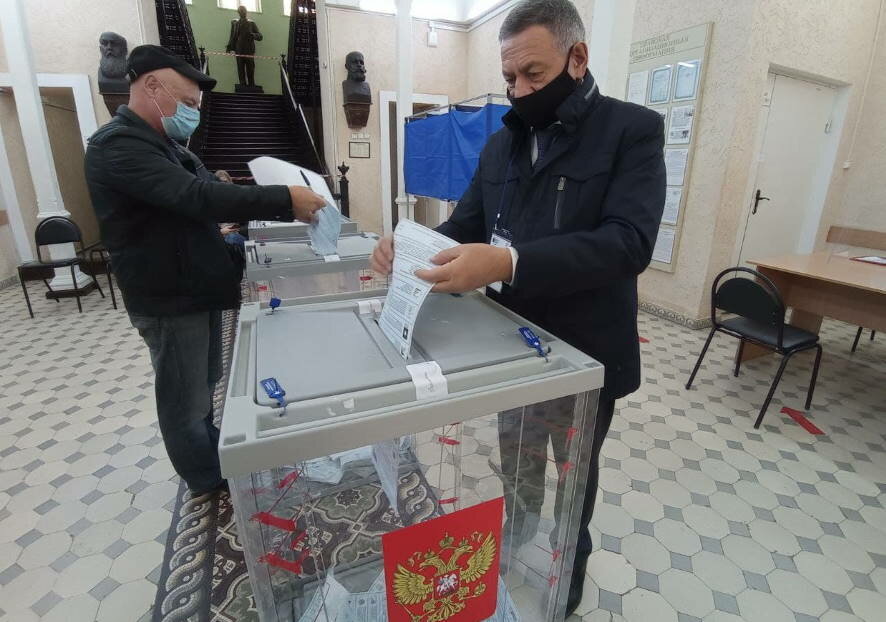 Глава ОП Саратовской области Борис Шинчук отметил хорошее настроение избирателей