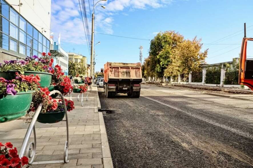 В Самаре работы по комплексному обновлению улицы Ленинской выполнены на 80%