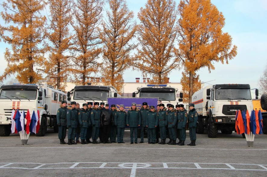 Объявлены итоги конкурса по полевой выучке среди офицеров спасательных воинских формирований МЧС России