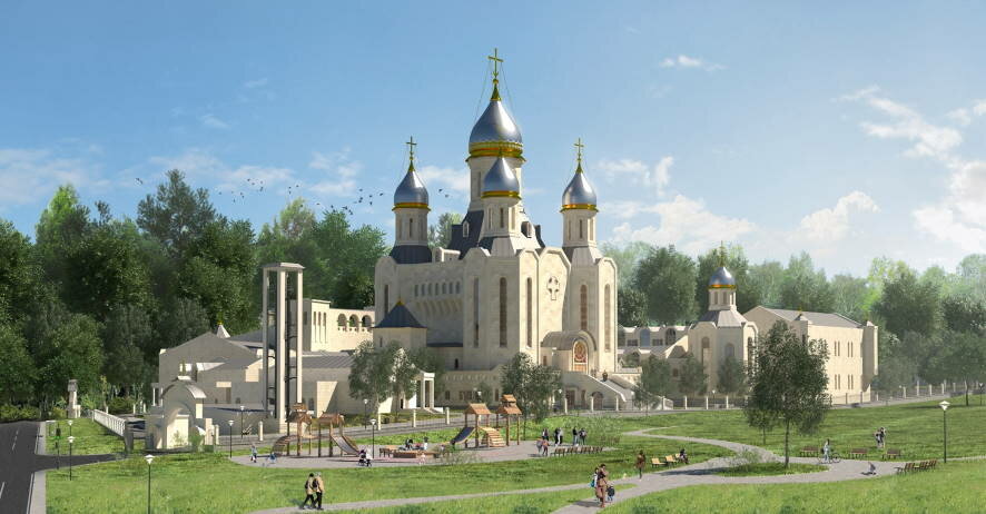Храм в Северном Бутово, называемый местными «олимпийским», обойдется РПЦ в 850 млн рублей