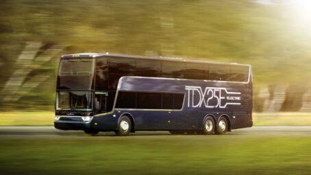 Бельгийская компания Van Hool создает электрический двухэтажный автобус