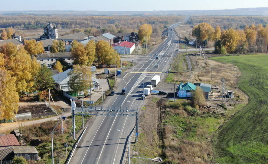В Ульяновской области отремонтировали 5 км трассы Саранск – Сурское – Ульяновск