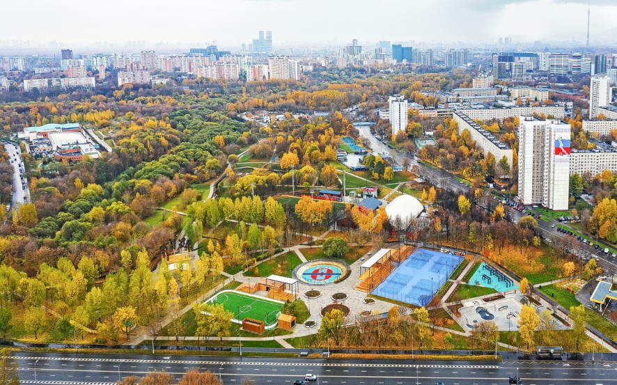 В Москве выполнили 50% работ по созданию уникального «Парка Яуза»