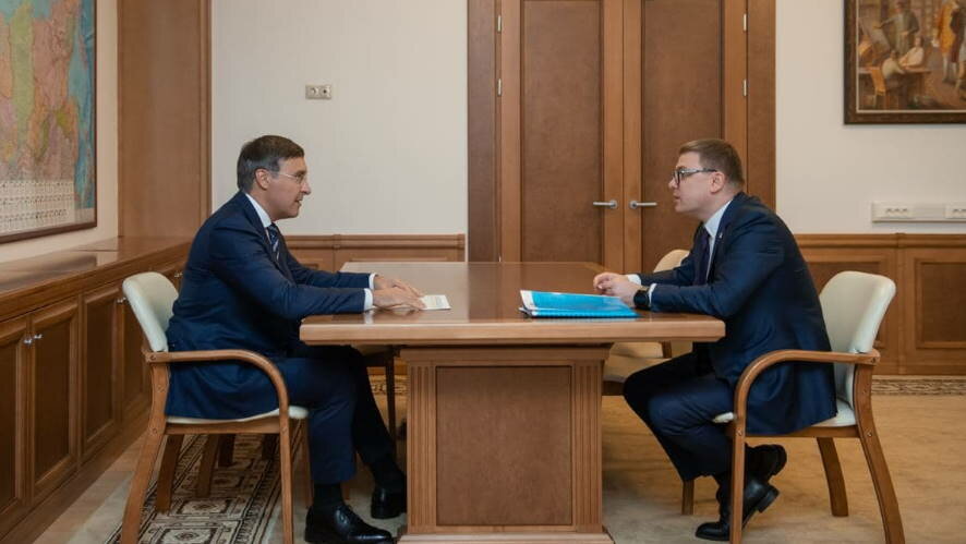 Глава Минобрнауки Валерий Фальков провел рабочую встречу с губернатором Челябинской области