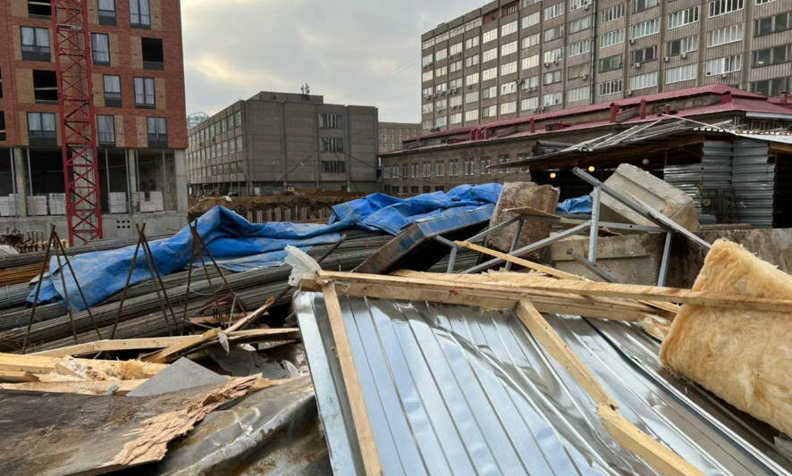 В Москве на строительном объекте погибли рабочие