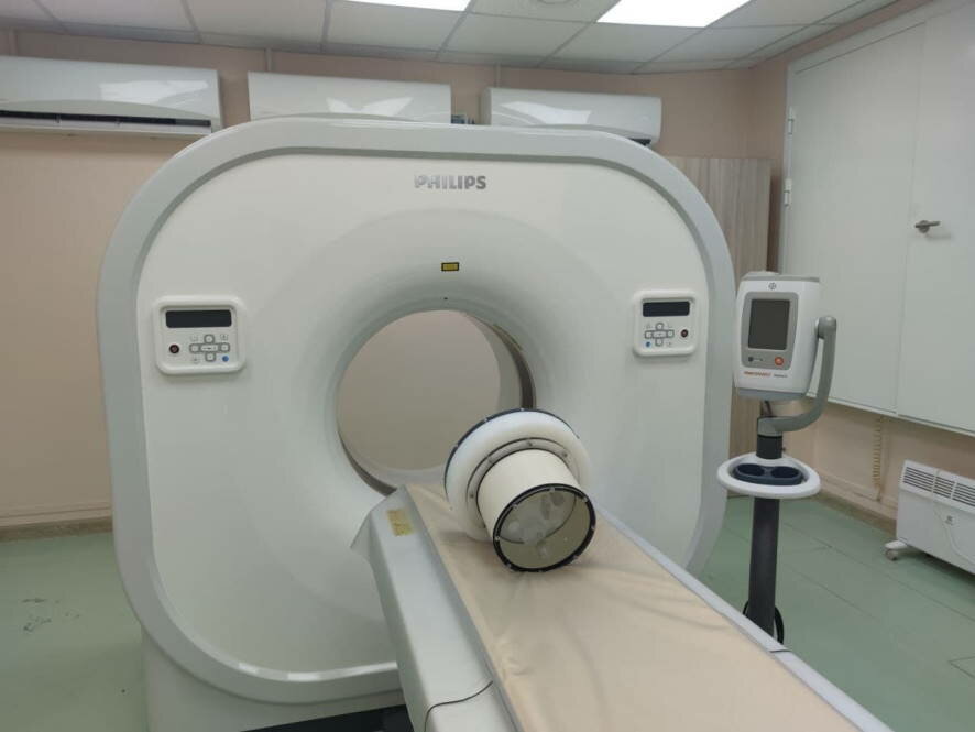 В Верхнебуринскую ЦРБ поступил новый 16-ти срезовый компьютерный томограф стоимостью 24 млн рублей