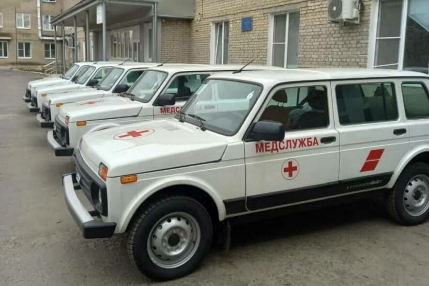 Тамбовская ЦРБ получила новые санитарные автомобили