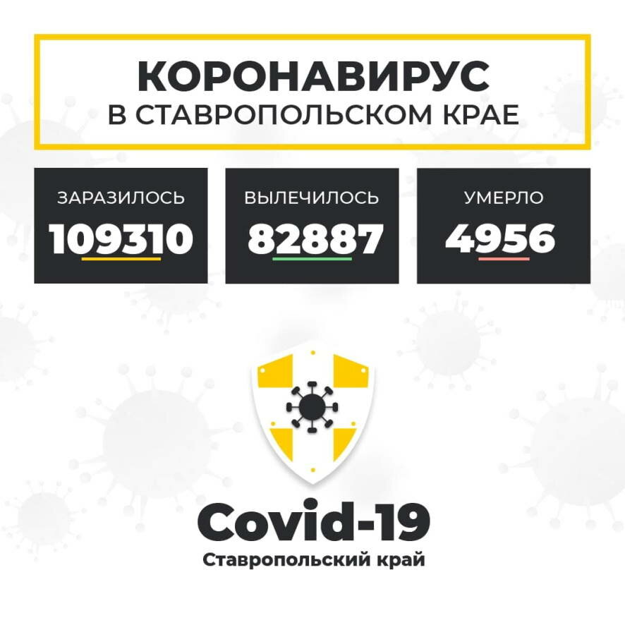 Актуальная информация по распространению коронавируса на Ставрополье на 23 ноября