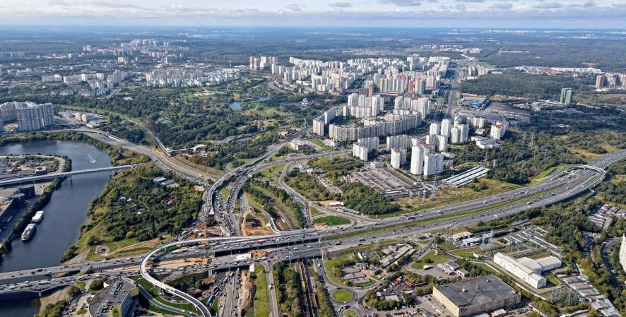 В Москве закончена реконструкция Волоколамского шоссе