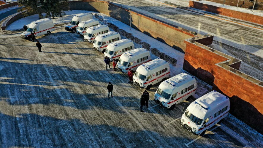 Больницы Башкортостана получили 10 новых автомобилей скорой медпомощи