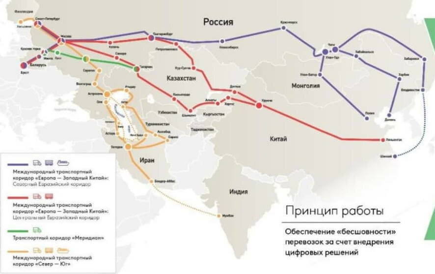Через Брянск — в ЕС, через Новосибирск — в Монголию и Китай. Марат Хуснуллин — о инфраструктурных мегапроектах