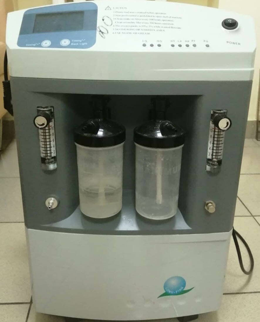 23 кислородных концентратора передала корейская компания Кей Ти Эн Джи Рус в лечебные учреждения Калужской области