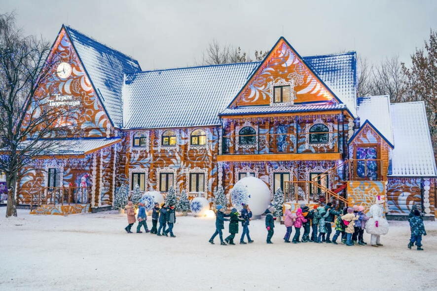 Московскую усадьбу Деда Мороза в музее-заповеднике «Кузьминки-Люблино» обеспечили дополнительной энергомощностью