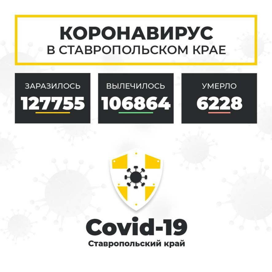 На Ставрополье выявлено 198 новых случаев коронавируса за минувшие сутки