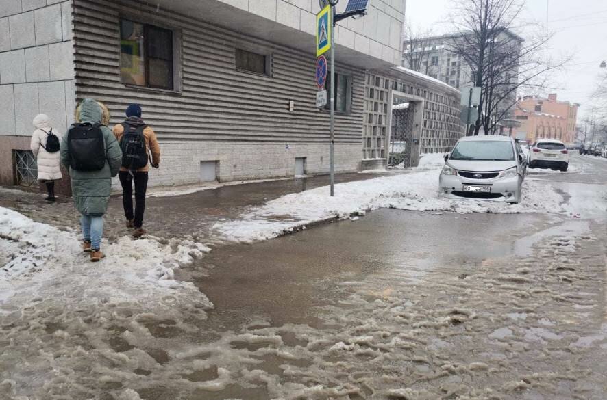 В Петербурге утверждено обвинительное заключение о мошенничестве при уборке тротуаров в зимний период