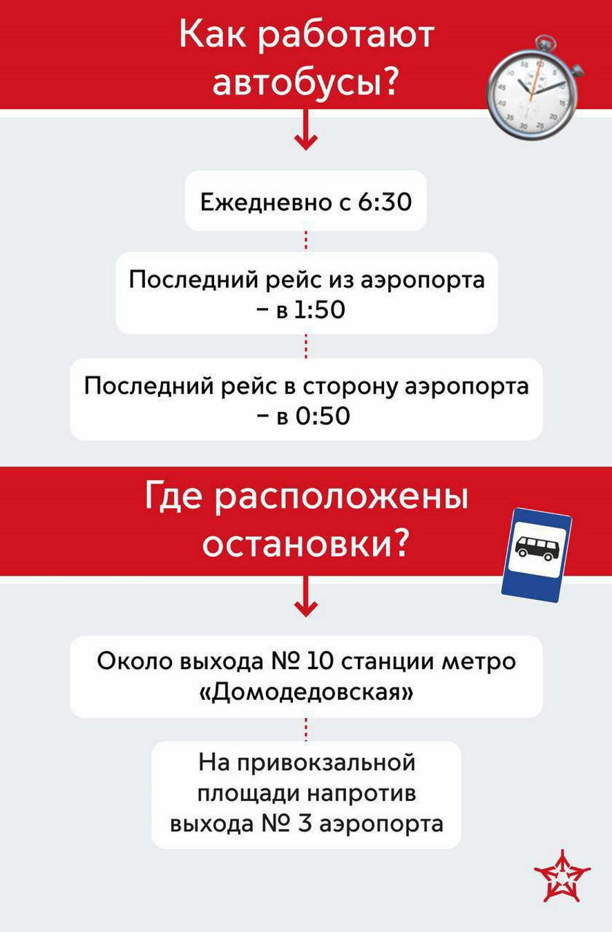 Аэроэкспресс» запустил новый маршрут № 1185 до аэропорта Домодедово