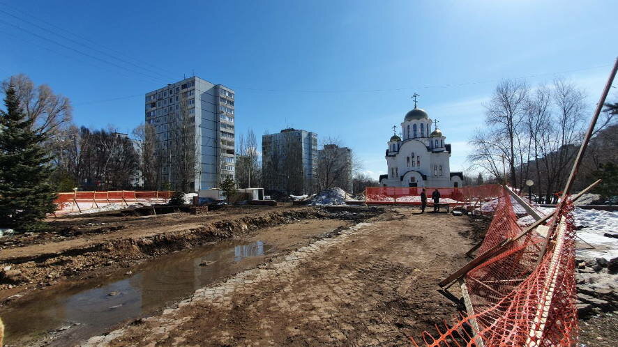 В Самаре стартовало благоустройство парка «Воронежские озера»