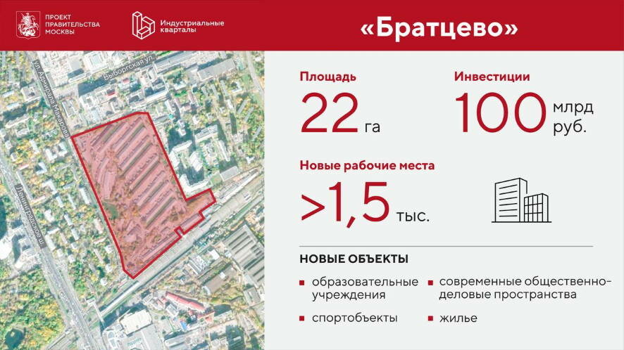 В Москве с инвесторами заключили ещё два договора по проекту «Индустриальные кварталы»