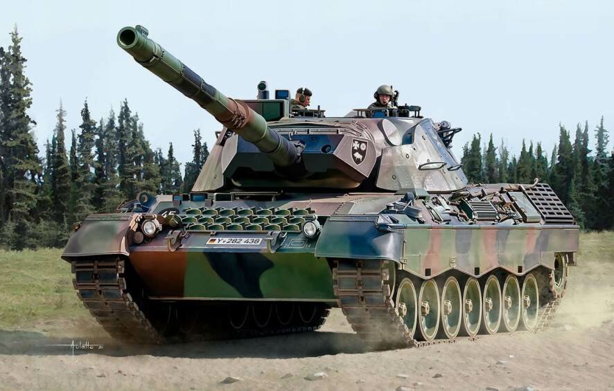 Литва вернет на Украину два отремонтированных танка Leopard 2, подбитых в зоне СВО