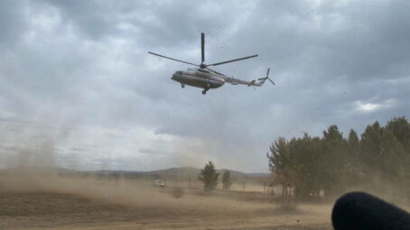 В Орловской области потерпел крушение вертолет Ми-8
