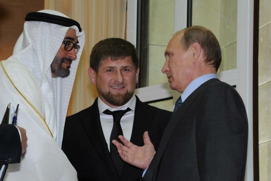 Рамзан Кадыров поздравил  Абу-Даби Мухаммеда бен Зайед Аль Нахайяна