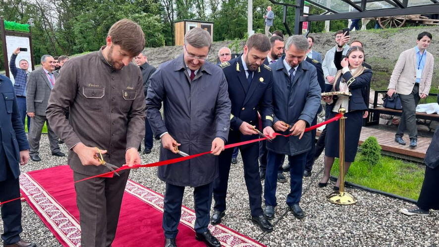 В Чеченской Республике открылся кампус нового карбонового полигона «Ханкала»