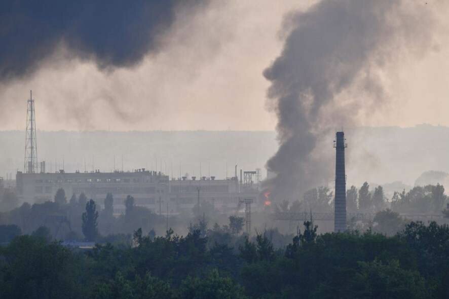 Украинская сторона сорвала эвакуацию мирных жителей  с завода «Азот» в Северодонецке