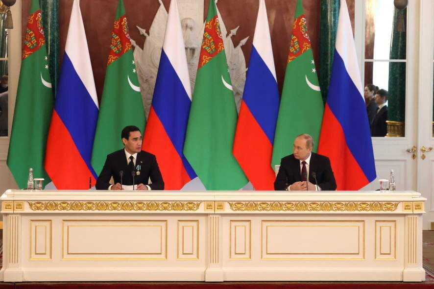 Президент России и Президент Туркменистана подписали Декларацию об углублении стратегического партнёрства между странами