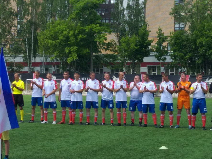 В Москве прошел посвященный Дню России турнир с участием ветеранов футбола ДНР и ЛНР