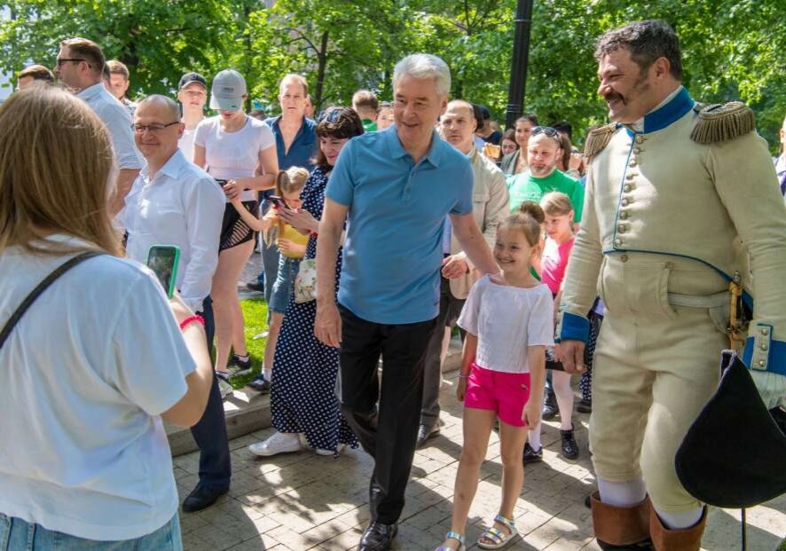 Собянин: Три миллиона человек стали гостями фестивалей «Времена и эпохи» и «Подорожник»