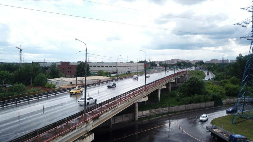 Начинался капремонт путепровода на Можайском шоссе – одной из главных транспортных артерий Одинцова
