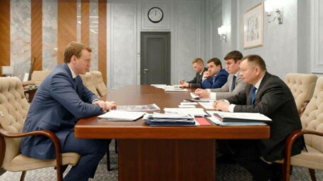 Глава Рязанской области Павел Малков встретился с Министром строительства и ЖКХ Иреком Файзуллиным