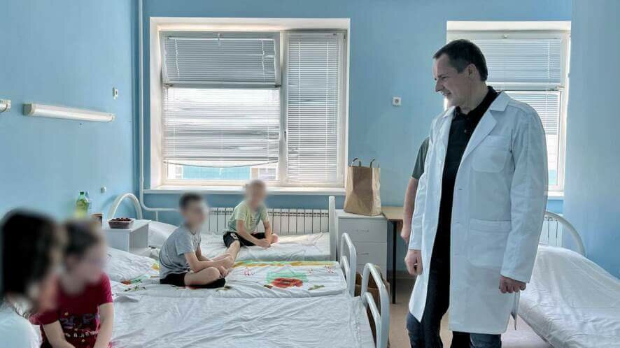 Гладков выехал в больницу к пострадавшему ребёнку