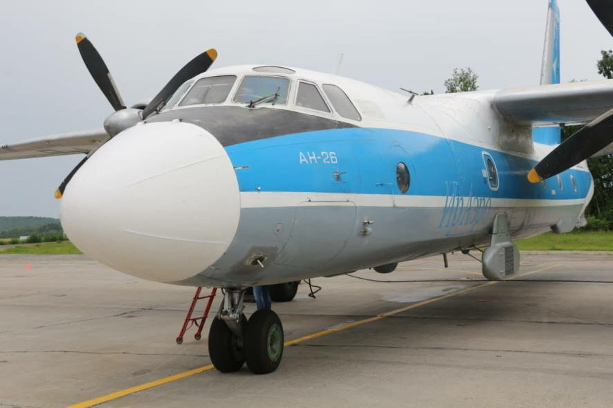 Самолет-зондировщик Ан-26 «Циклон» вызвал искусственные осадки в Хабаровском крае