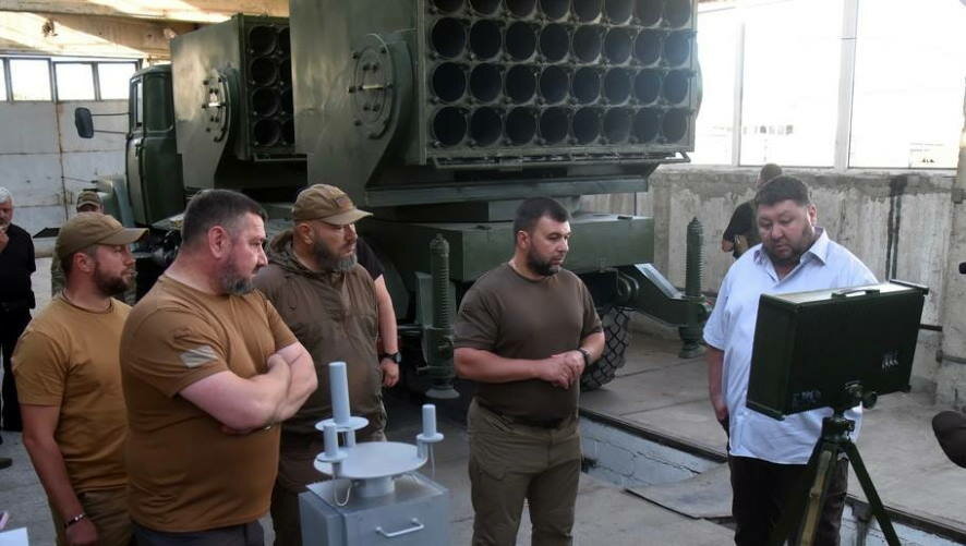 В ДНР продемонстрировали оружие собственного производства — не имеющий в мире аналогов комплекс РСЗО «Чебурашка»